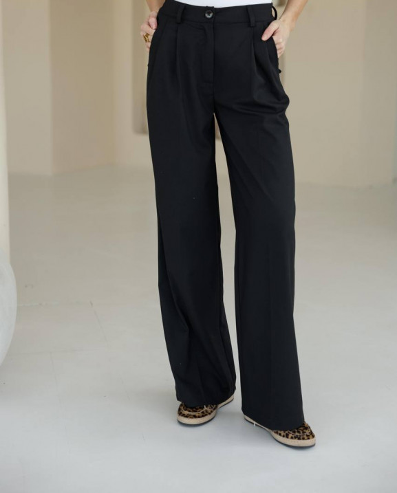 22 Брюки палаццо на резинці 